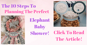 Elephant Themed Baby Shower Ideas