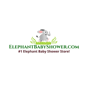 ElephantBabyShower.com Logo white backround